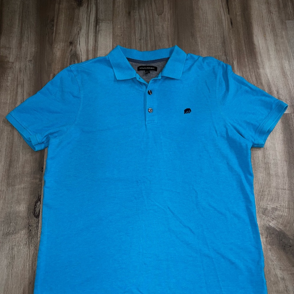 Banana Republic blue Polo Shirt